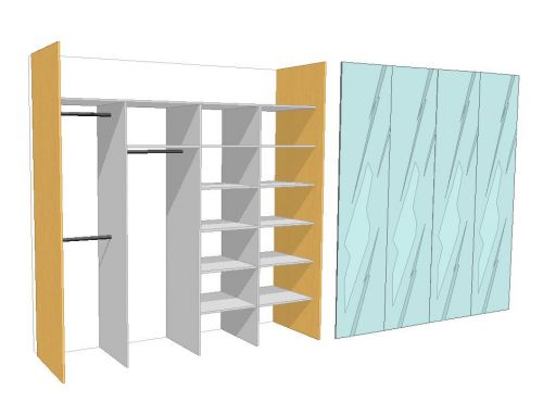 Neįmontuojama į nišą