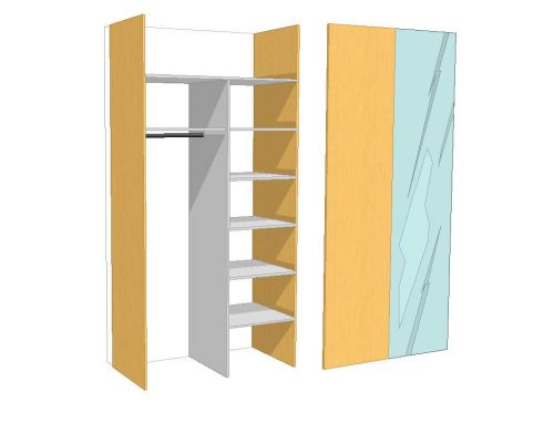 Neįmontuojama į nišą