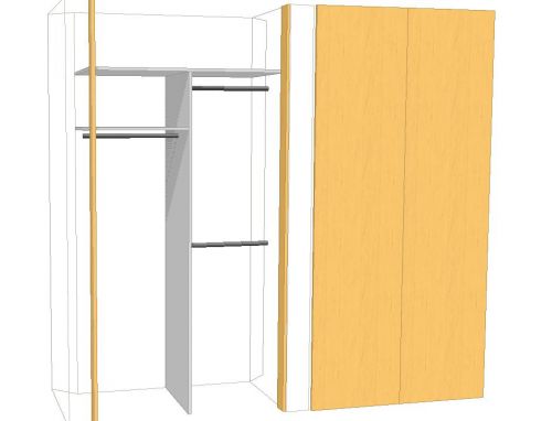Įmontuojama į nišą
