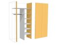 Dalinai įmontuojama į nišą