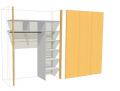 Neįmontuojama į nišą
